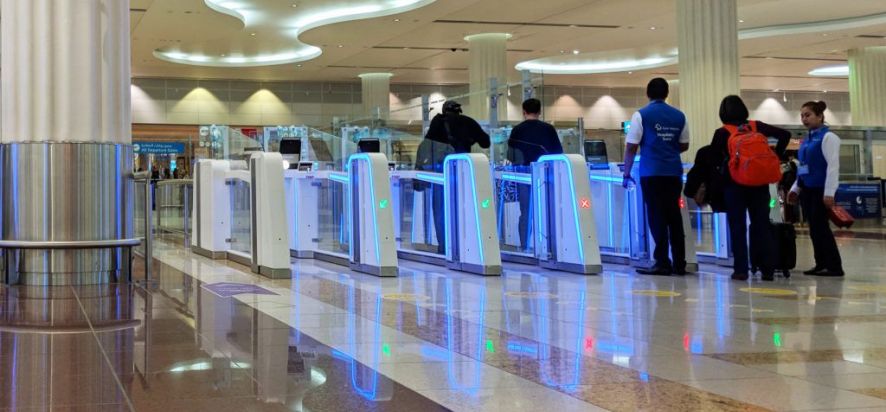Dubai Uluslararası Havalimanı Yeni Nesil Biyometrik Geçiş Sistemine Geçti
