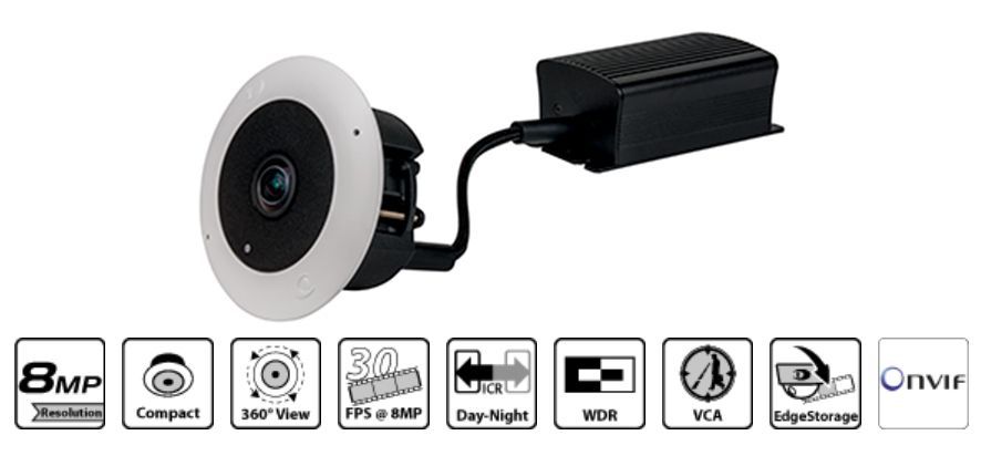 Dallmeier MDF5400HD-DN IP FISHEYE Kamera