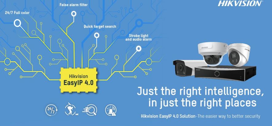 Hikvision’dan, Kobiler İçin Yeni EasyIP 4.0 Serisi