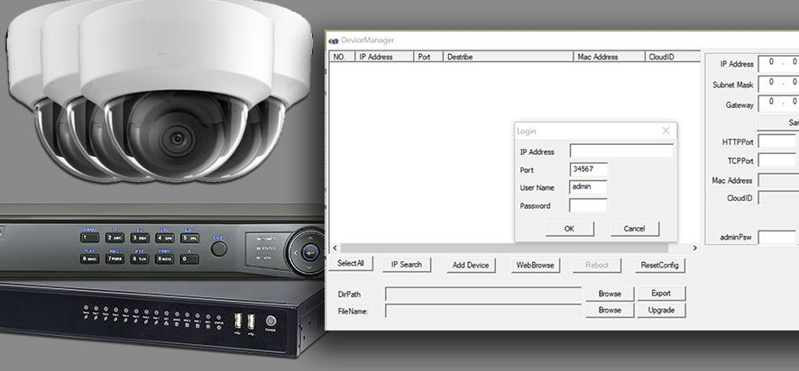IP Kamera, DVR ve NVR İçin Aygıt Yöneticisi, Şimdi İndirin