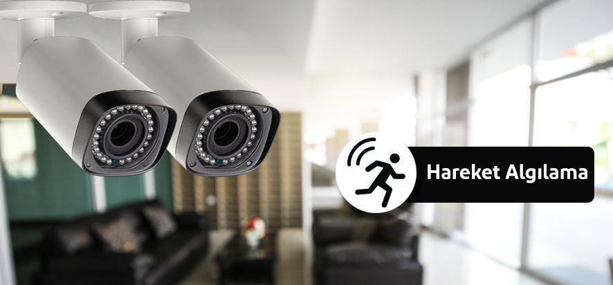 Güvenlik kamerası hareketi nasıl algılar?