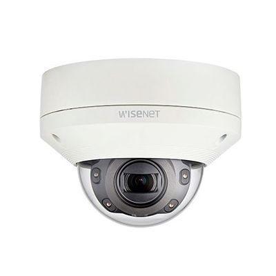 Wisenet XNV-6080 2 ميجابكسل كاميرا مراقبة شبكية قبابية مقاومة للتخريب IP