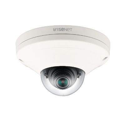 Wisnet XNV-6011 2 ميجابكسل كاميرا مراقبة شبكية قبابية مقاومة للتخريب IP