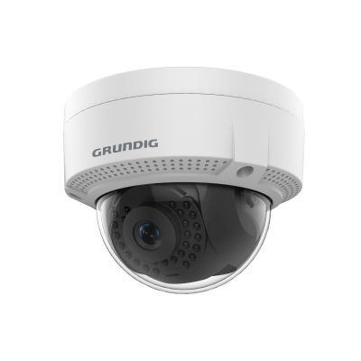 Grundig GD-CI-BC4616V 4 MP H.264+ 30m.IR Antivandal Dome IP Kamera 4mm (86°) Lens ICR IP67-IK10